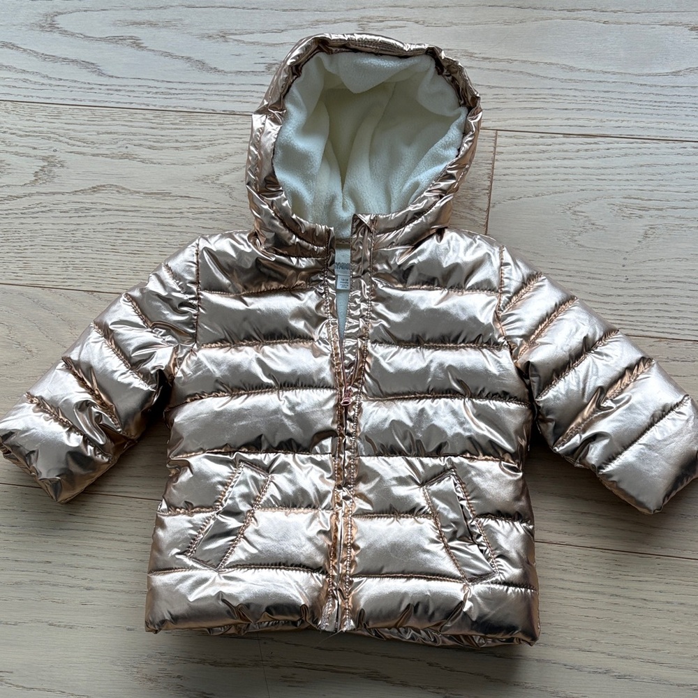 Gymboree Baby Metallic (Rosegold) Jacket